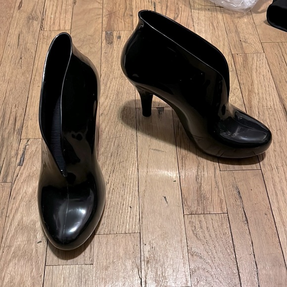 Melissa Shoes - Black Melissa booties size 7